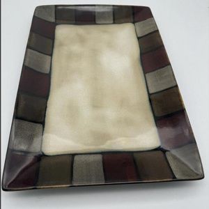 Pfaltzgraff Taos Stoneware Rectangular Serving Platter 14”x10”